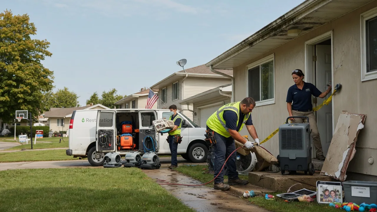 Water Damage Restoration in Mount Horeb, WI near me